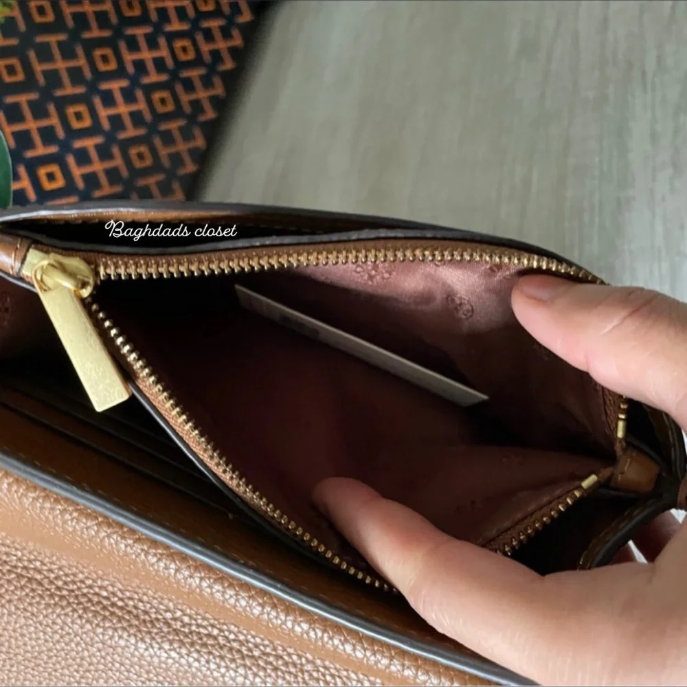 New , tory burch britten chain top handle Crossbody bag - Picture 7 of 12